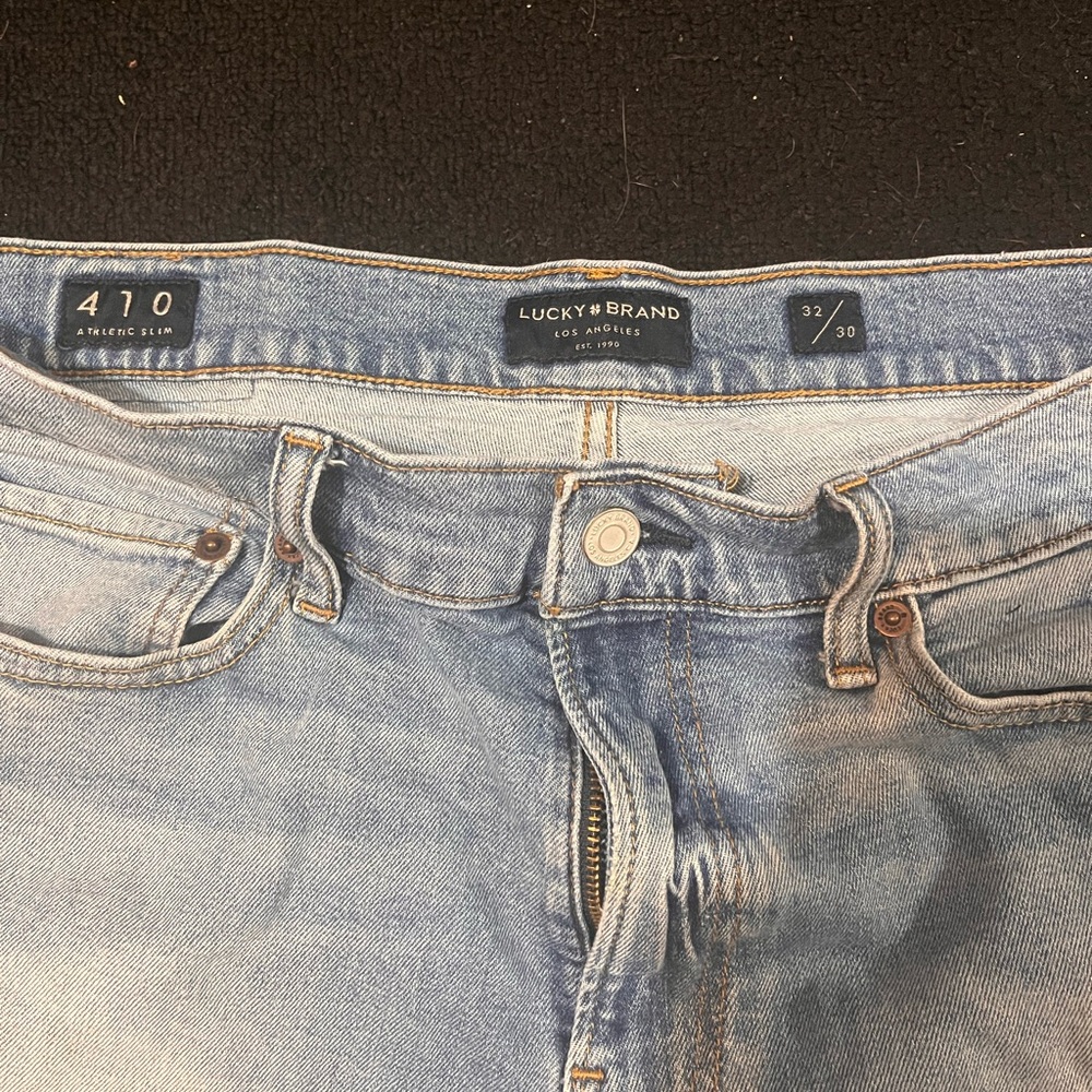 Lucky brand 410 authentic slim jeans size 39 - Picture 2 of 4